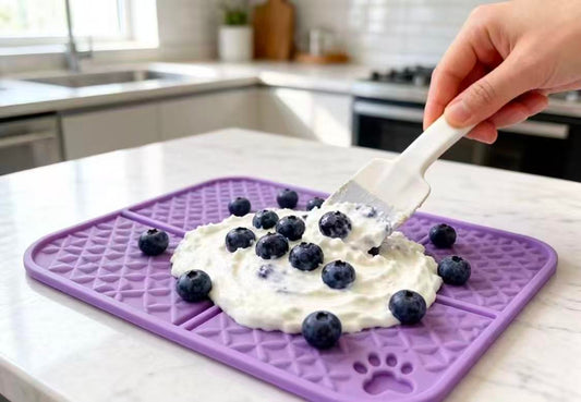 Tapis de Léchage en Silicone à Ventouses CalmFeeder