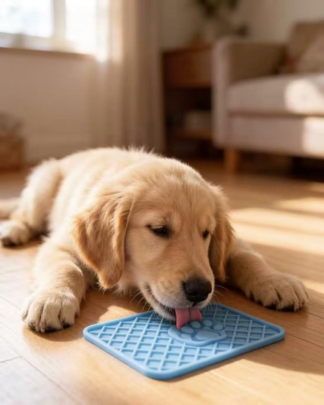 CalmFeeder Suction-Cup Silicone Lick Mat